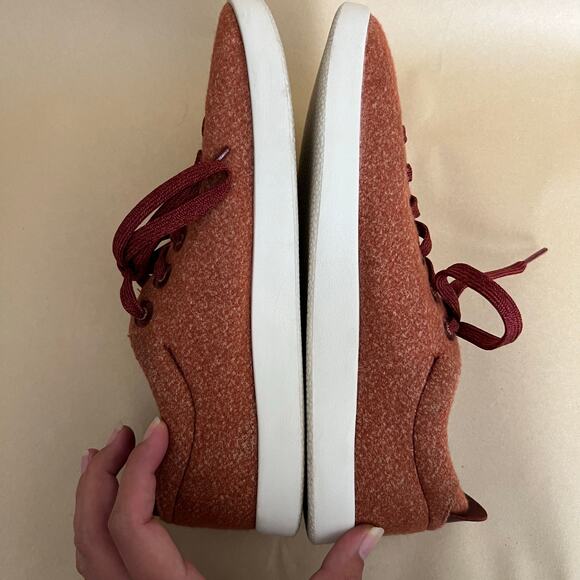 Allbirds, Wool Piper Sneaker, Rust Heather, Merino Wool, Women’s W10, Casual - Picture 7 of 11